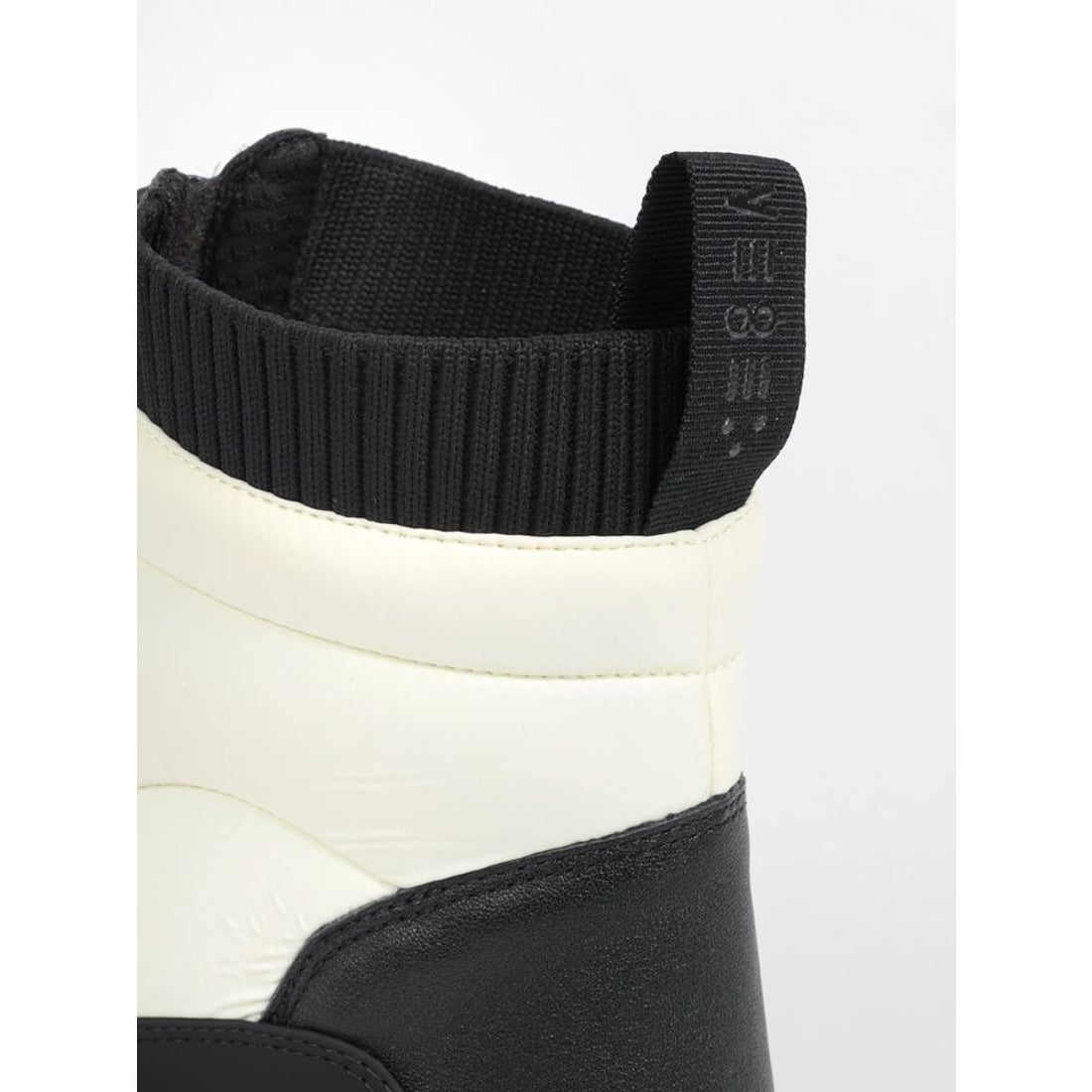 ヌエール nouer VEGE×nouer ラバーファスナースノーブーツ （ブラック