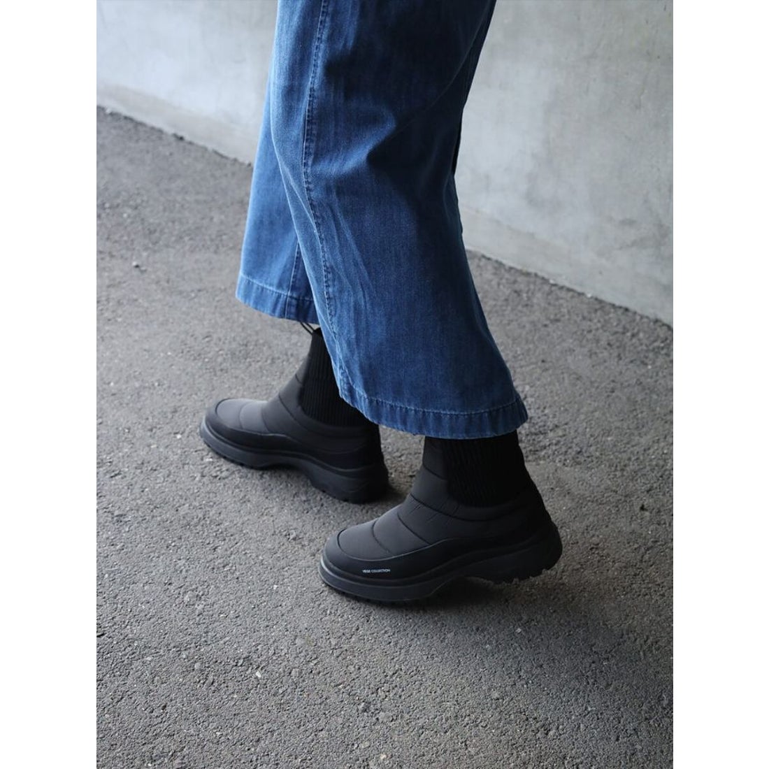 ヌエール nouer VEGE×nouer ハイブリッドスノーブーツ （ブラック