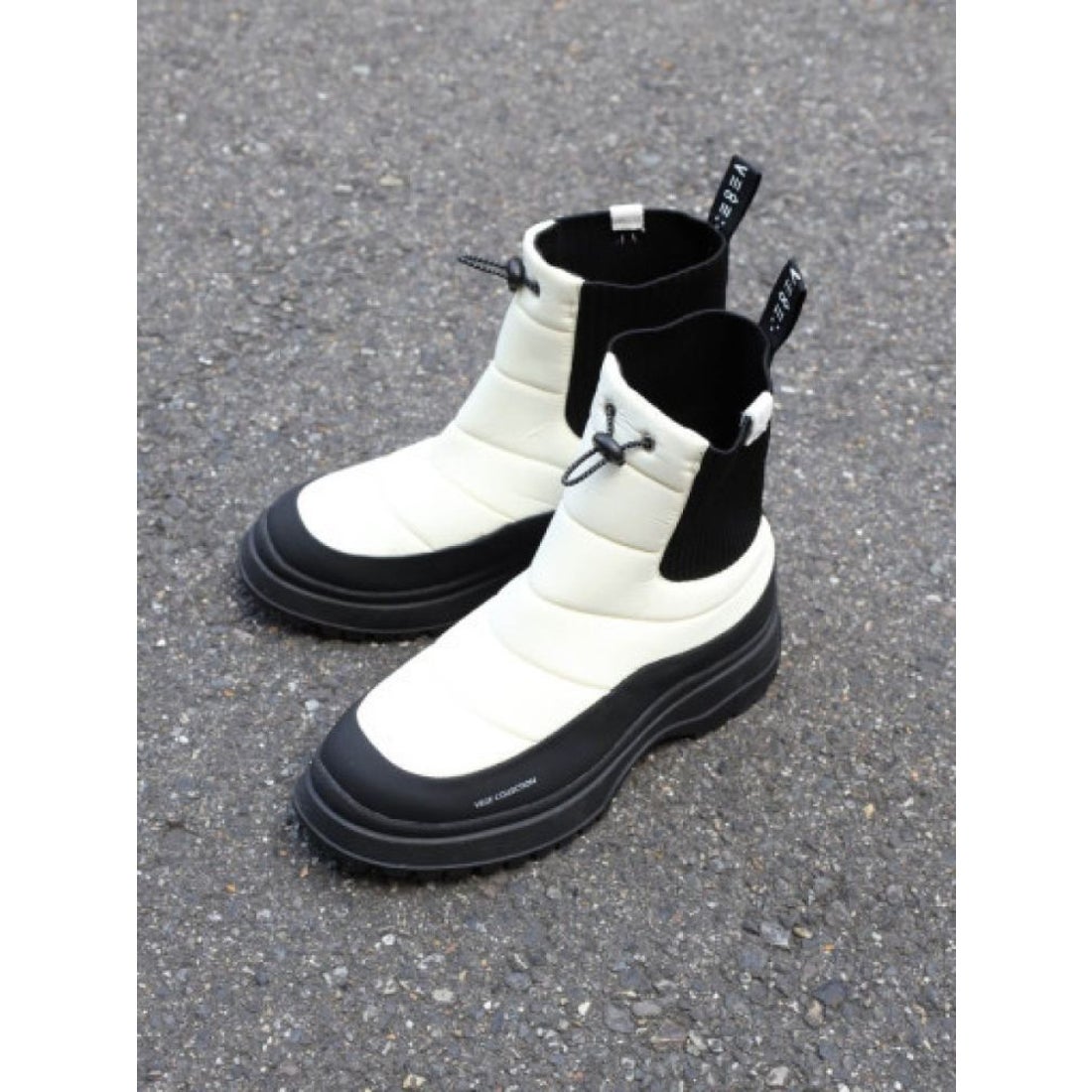 ヌエール nouer VEGE×nouer ハイブリッドスノーブーツ （ブラック