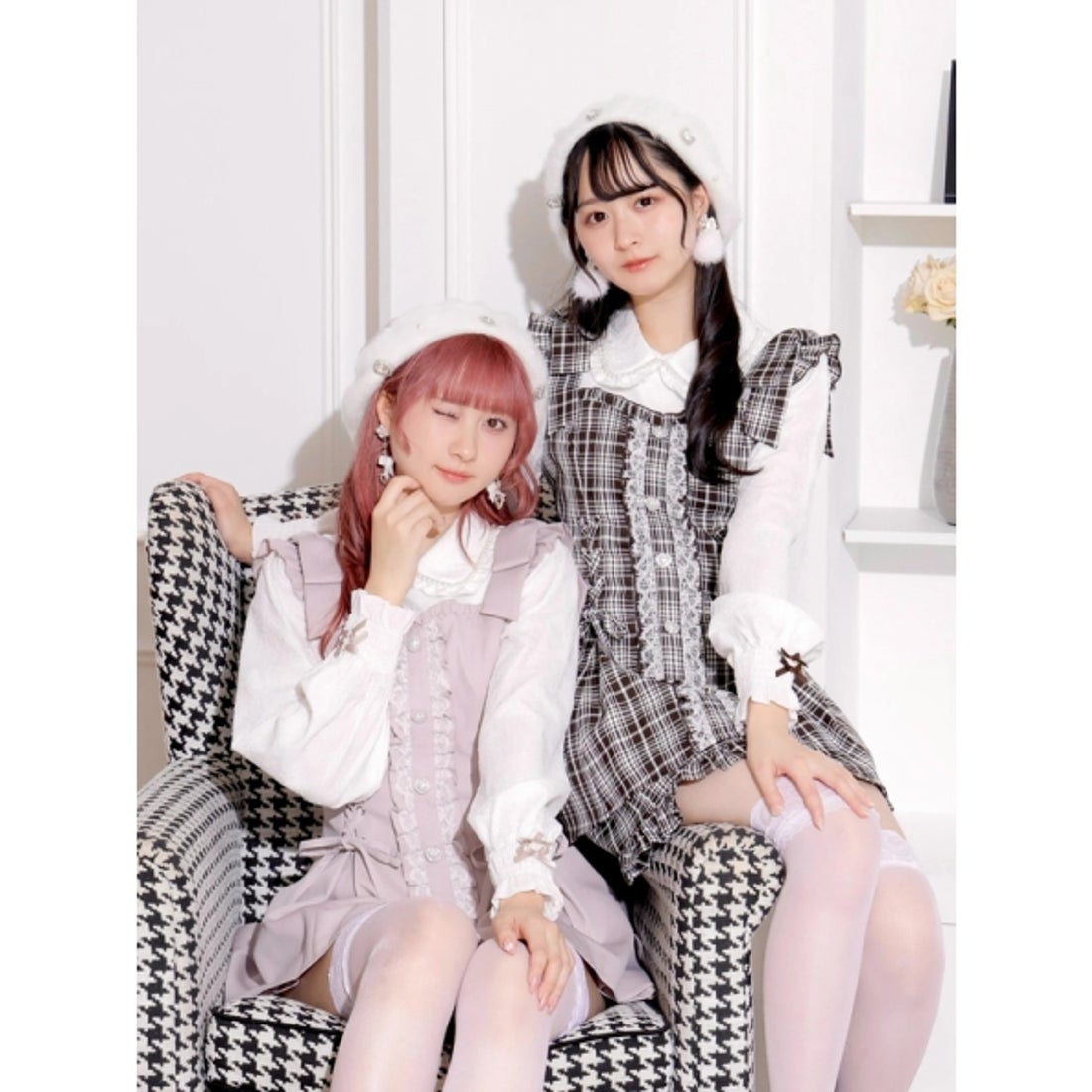 ノエミー NOEMIE リボンスピンドルセットアップ （ピンク