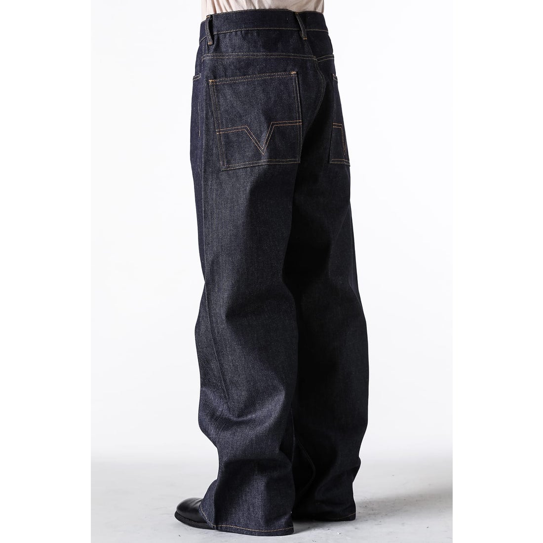 ノーメンテナンス NO MAINTENANCE Raw Baggy Denim （Indigo） -FASCINATE