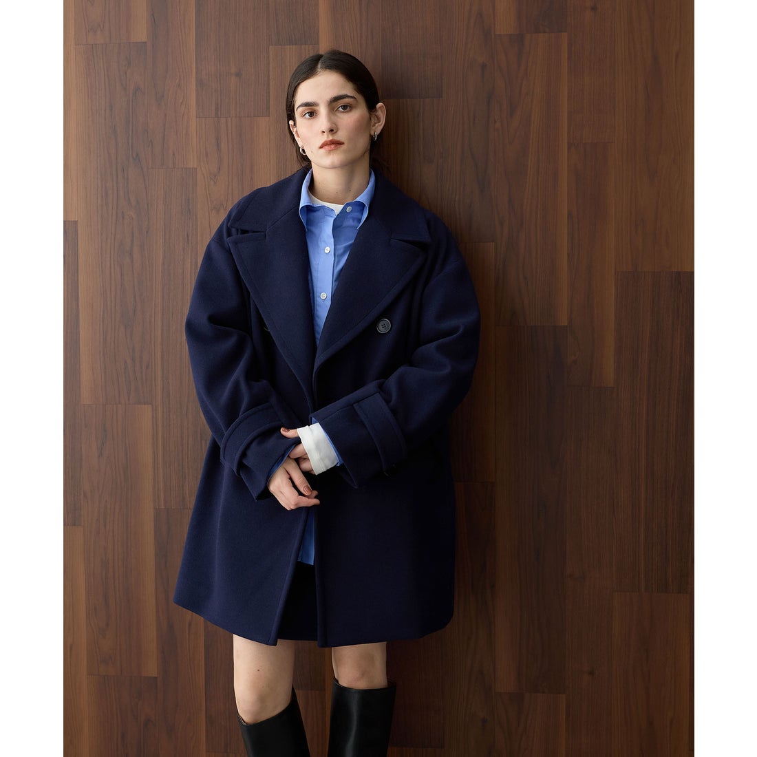 ノーク N.O.R.C ウーリッシュPコート （ブラウン） -アウトレット通販