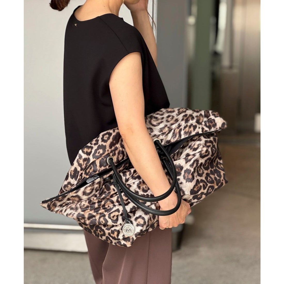 ノーリーズ NOLLEY'S 【MARCO MASI/ マルコマージ】レオパードナイロン