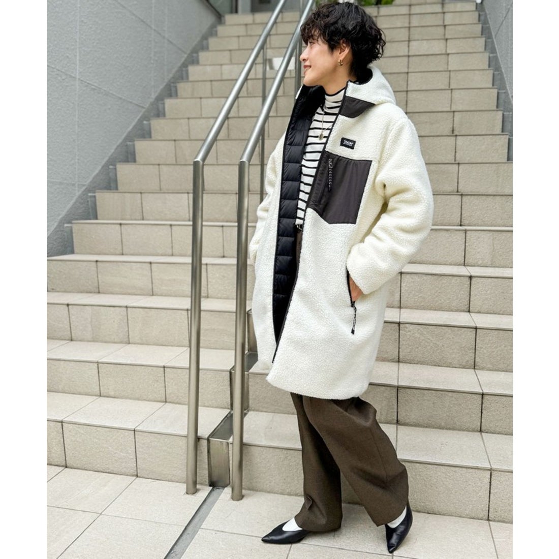 ノーリーズ NOLLEY'S ◇【WEB限定】【TAION/タイオン】別注ボア×ダウン