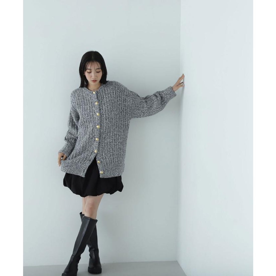 ナチュラルビューティーベーシック NATURAL BEAUTY BASIC ツイードミニ