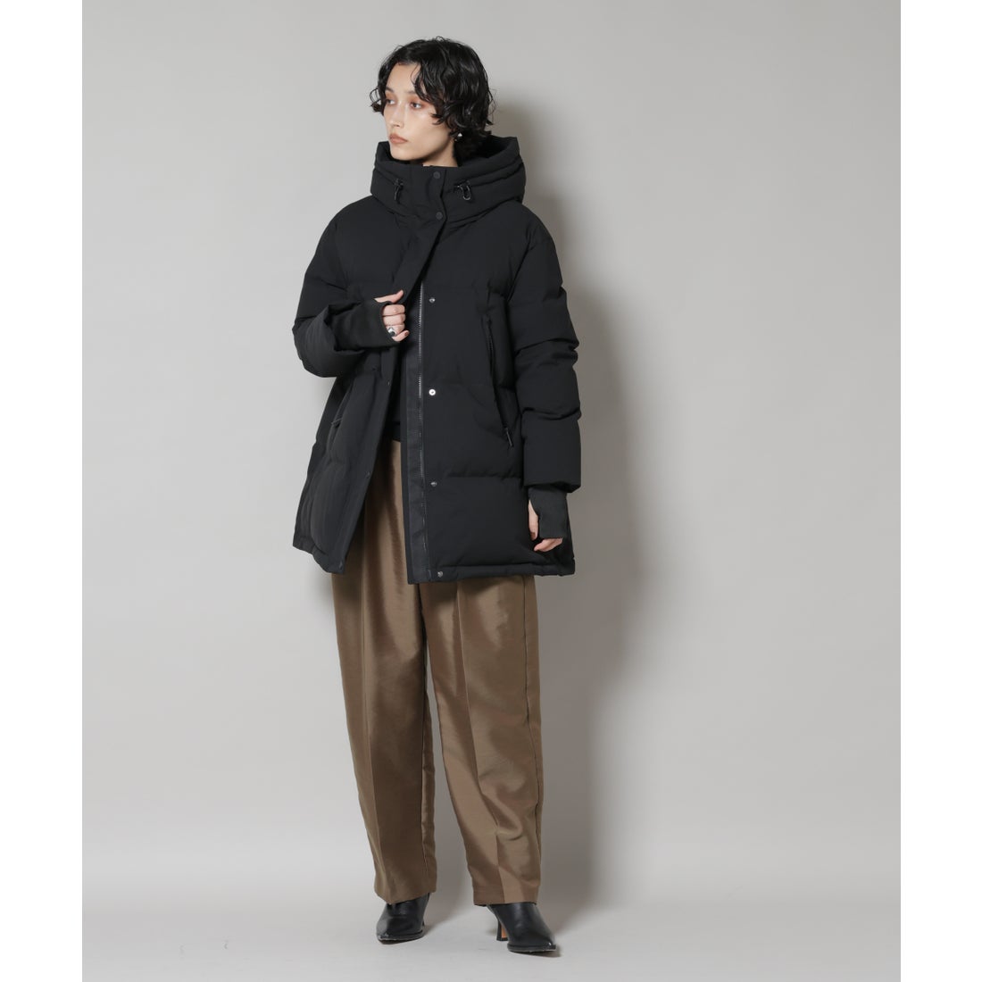 ナノ・ユニバース NANO universe 「西川ダウン（R）」ソロテックスA