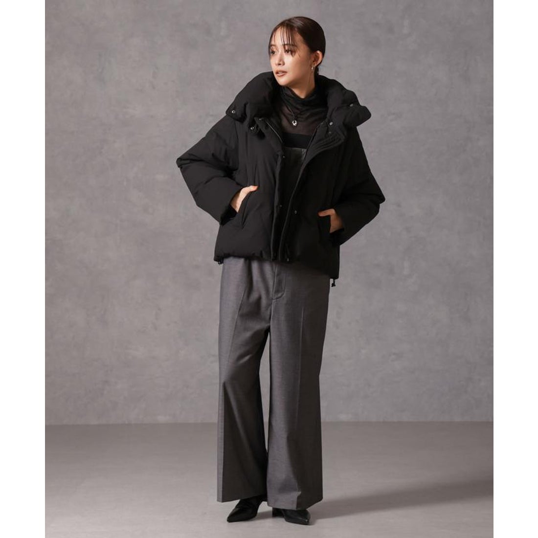 ナノ・ユニバース NANO universe 「西川ダウン（R）」ソロテックス