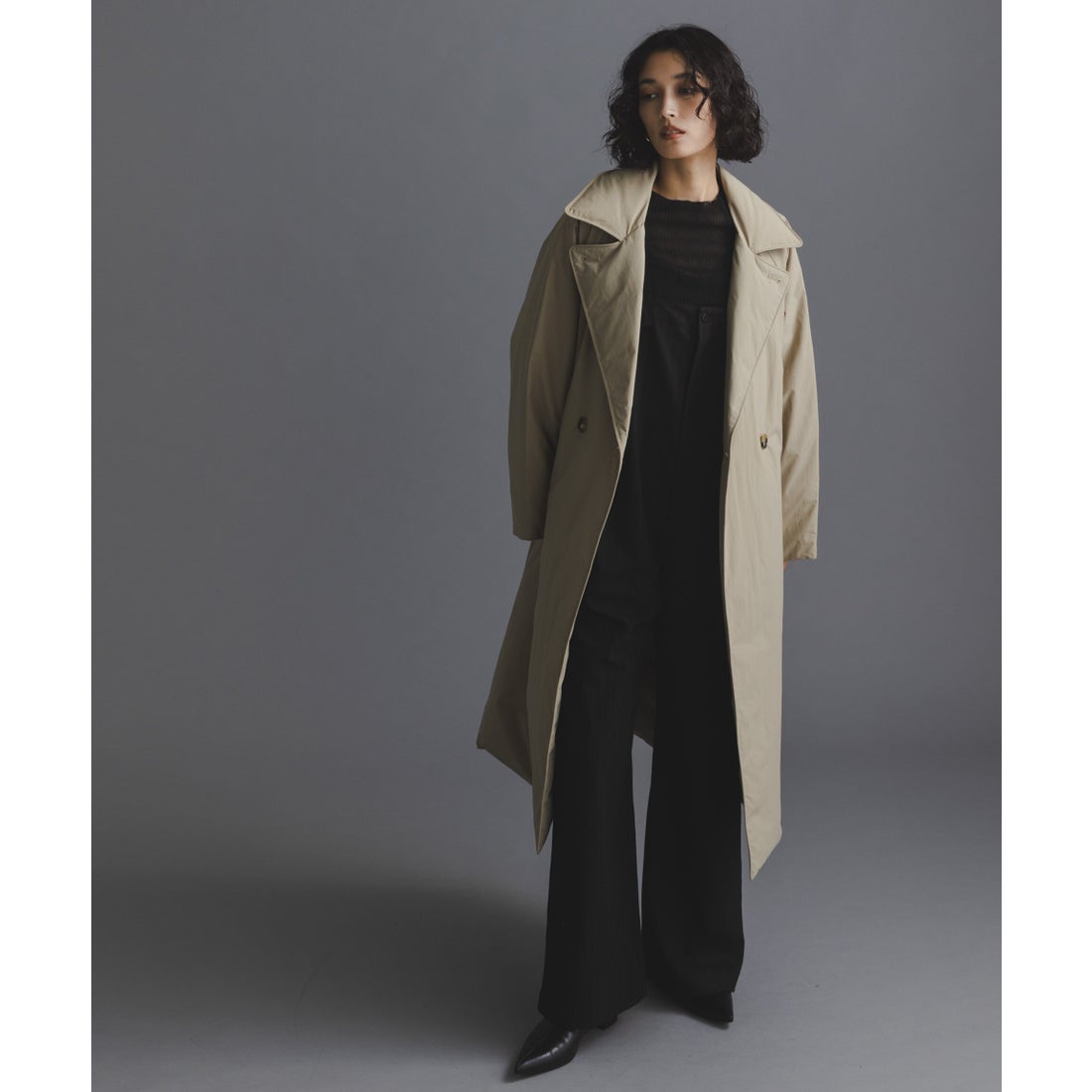 ナノ・ユニバース NANO universe 「西川ダウン（R）」リバーシブル