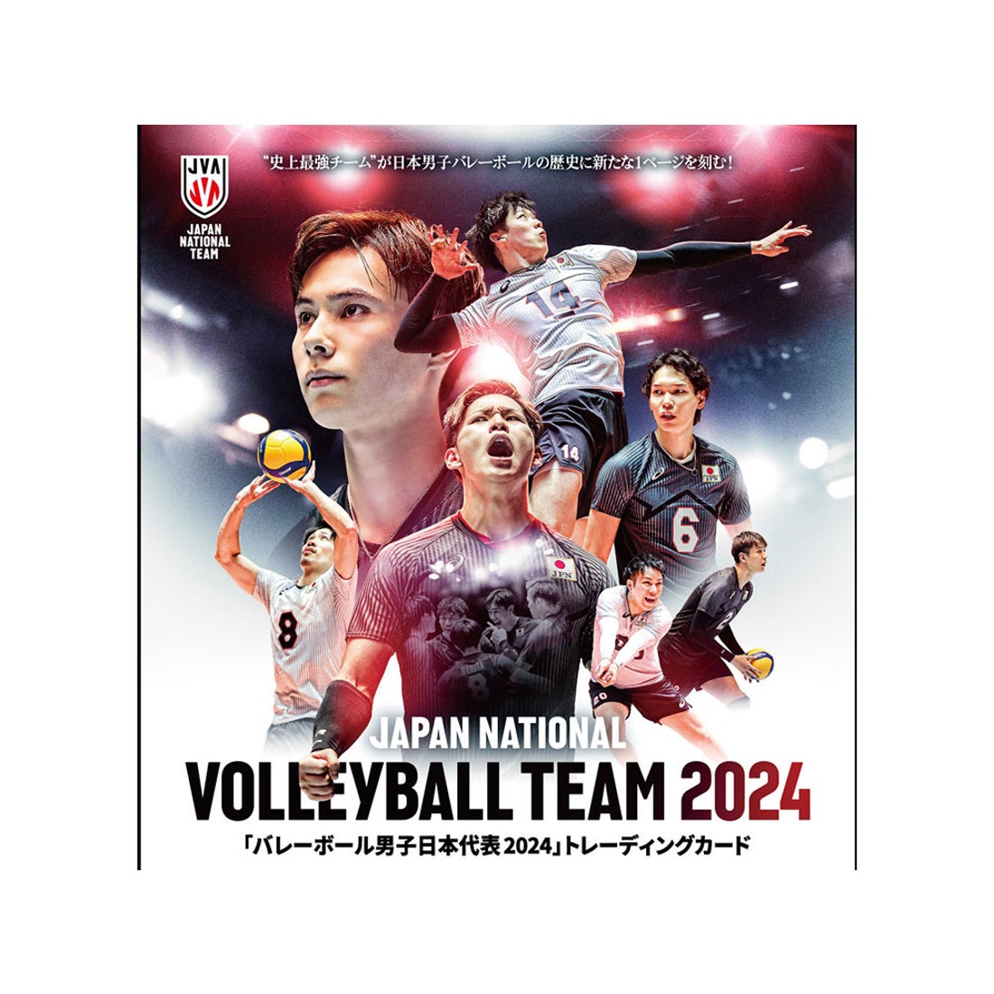 日本文化出版 「バレーボール男子日本代表2024」トレーディングカード