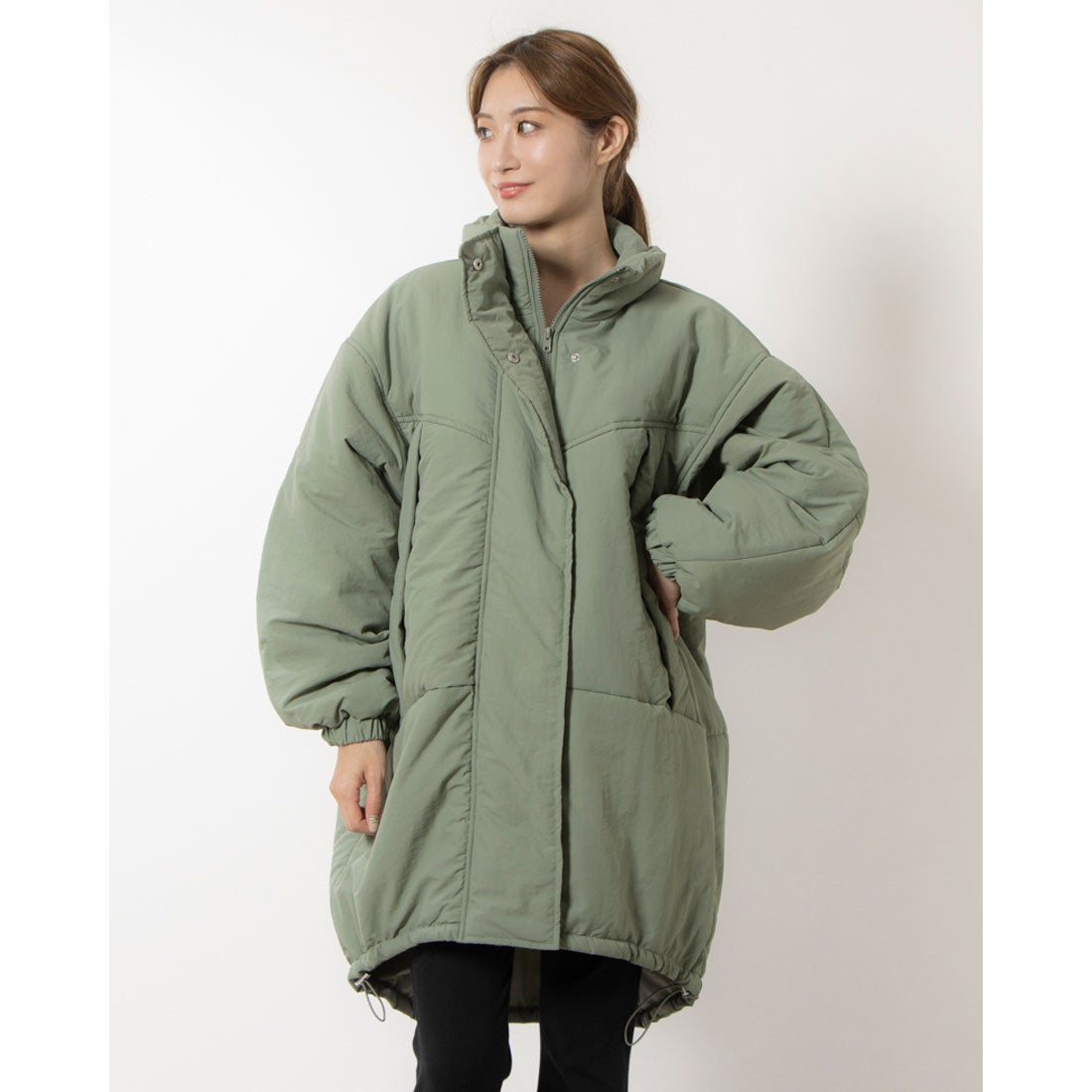 ナージー NERGY レディース フィットネス アウター 中綿コート_