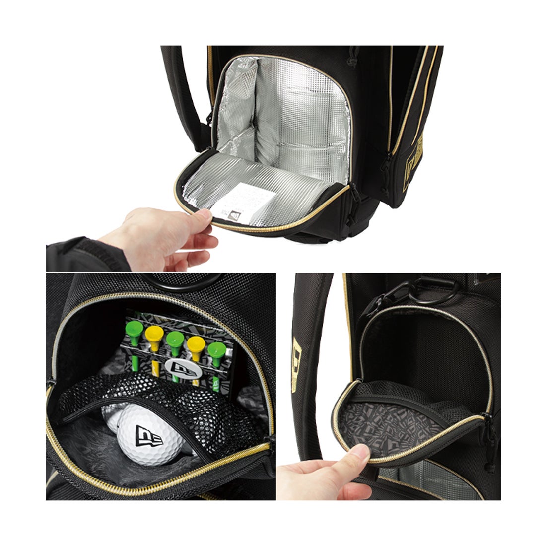 ニューエラ NEW ERA ニューエラ ゴルフ キャディバッグ ゴルフバッグ