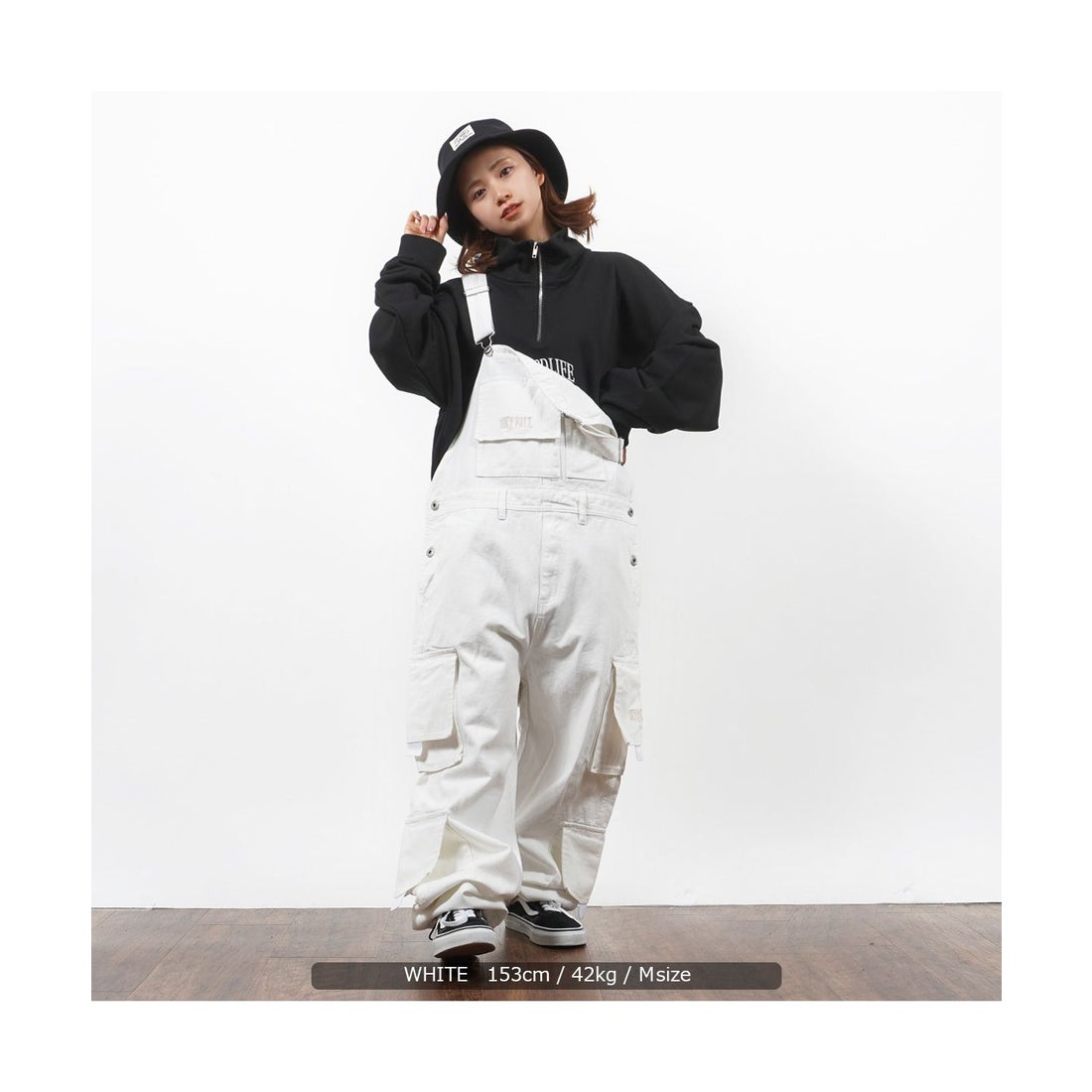 ワンフォークロージング 1111clothing オーバーオール メンズ