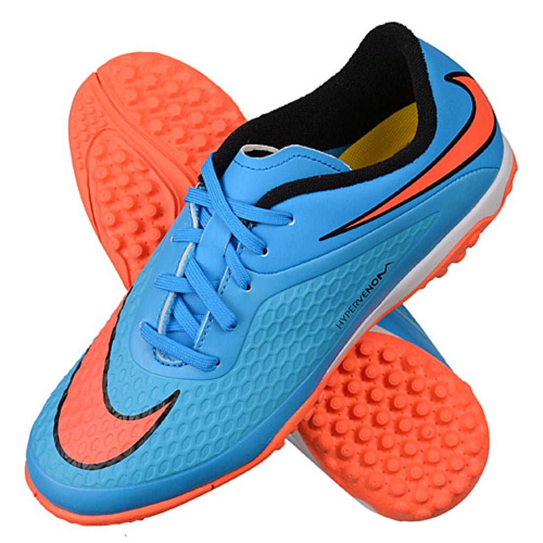 NIKE ナイキ ハイパーヴェノム フェロン TF ジュニア(ブルー×オレンジ