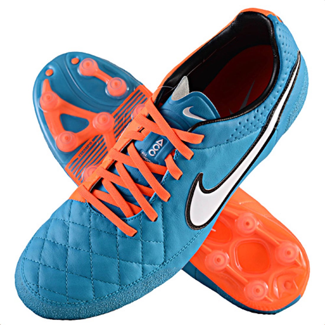 NIKE ナイキ ティエンポ レジェンド V HG-E(ブルー×オレンジ) 658602