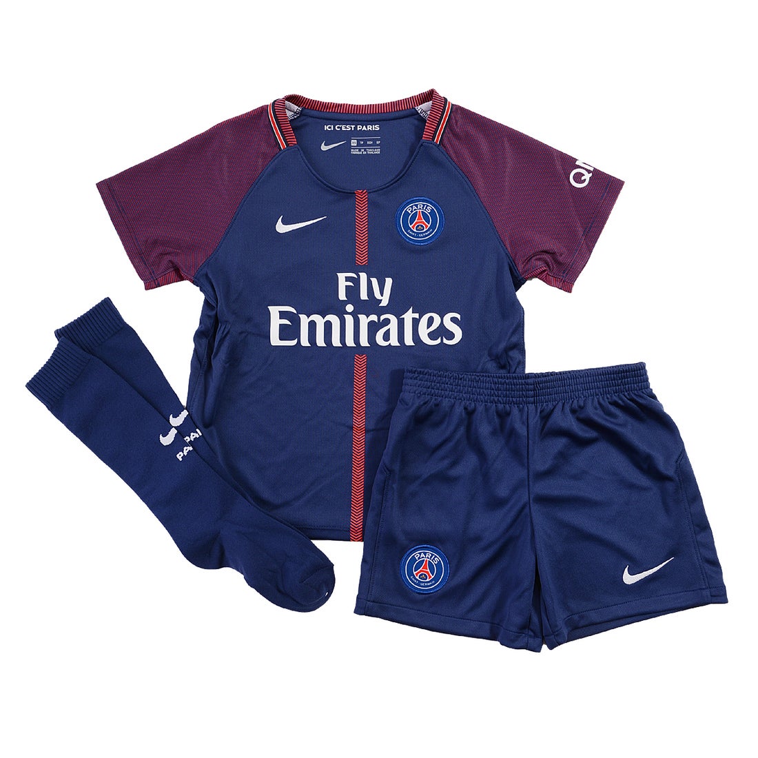 NIKE パリサンジェルマン 17/18 ユニフォーム ホーム ミニキット