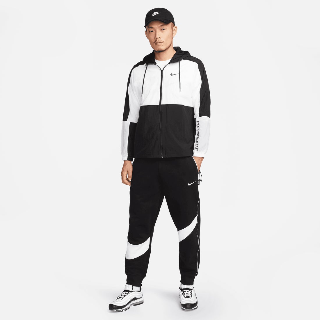NIKE ナイキ NSW CB I2SP ウーブン フーディ ジャケット(ブラック
