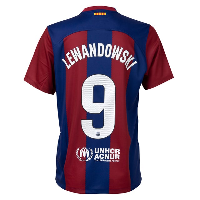 NIKE FCバルセロナ 23/24 ユニフォーム ホーム 半袖 レプリカ #9