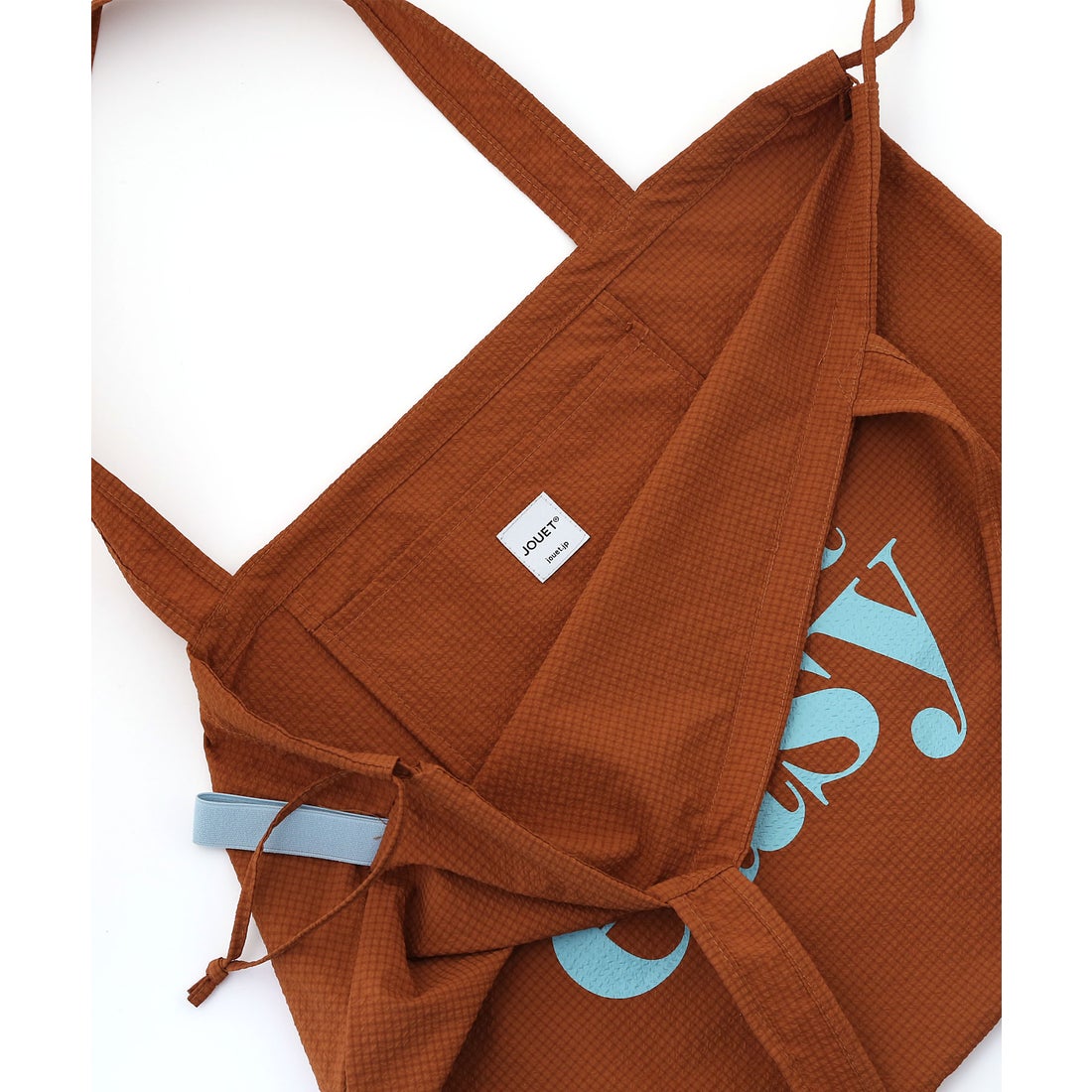 コレカラ colleca la ［コンパクトにたためる］ロゴプリント巾着トート