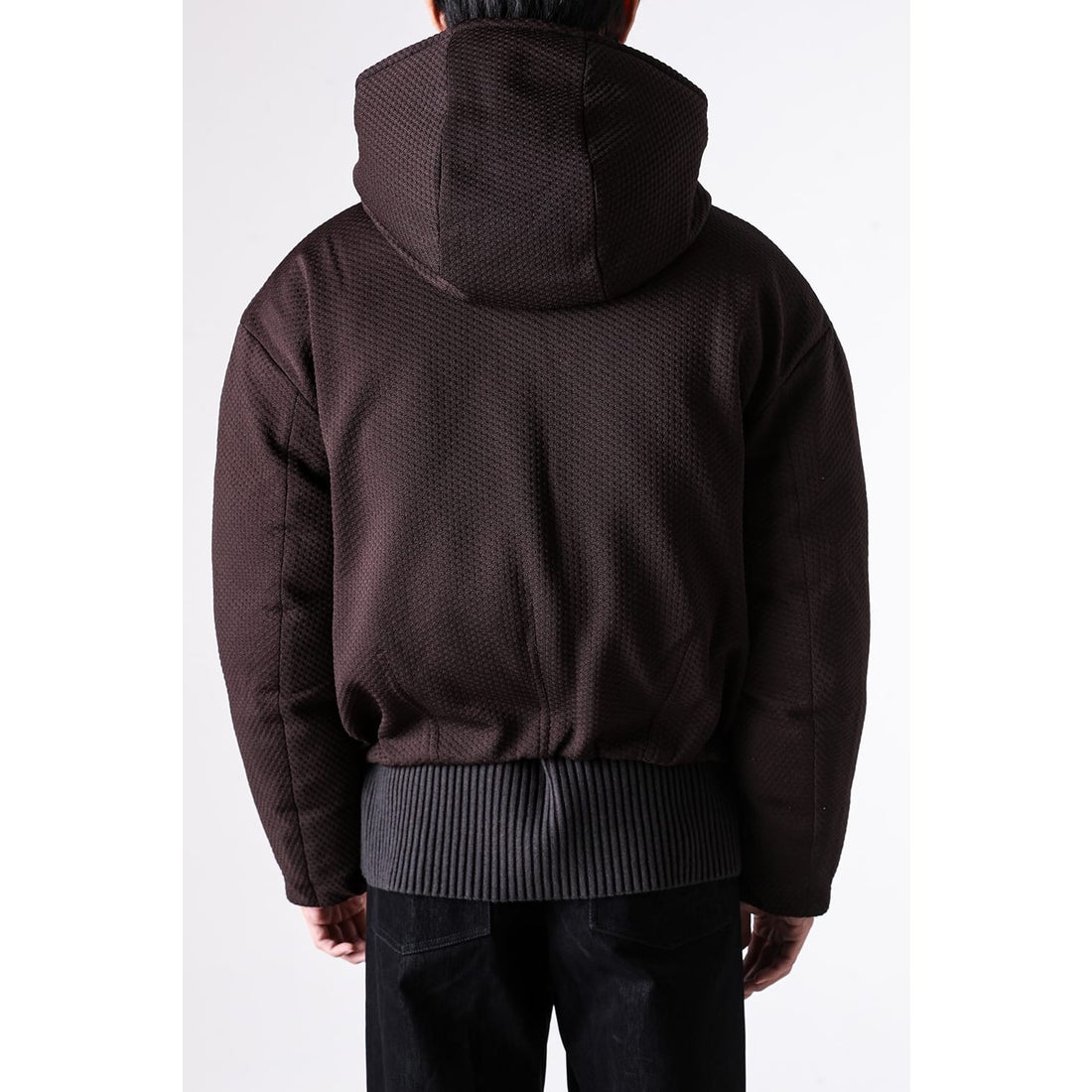 Omar Afridi PUFFER BUD PARKA （BURGUNDY） - Osaka / Kyoto, -FASCINATE