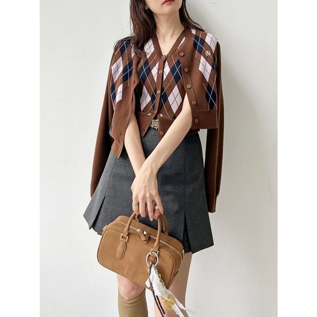 スナイデル SNIDEL ミニボストン （CML） - ファッション通販 MAGASEEK