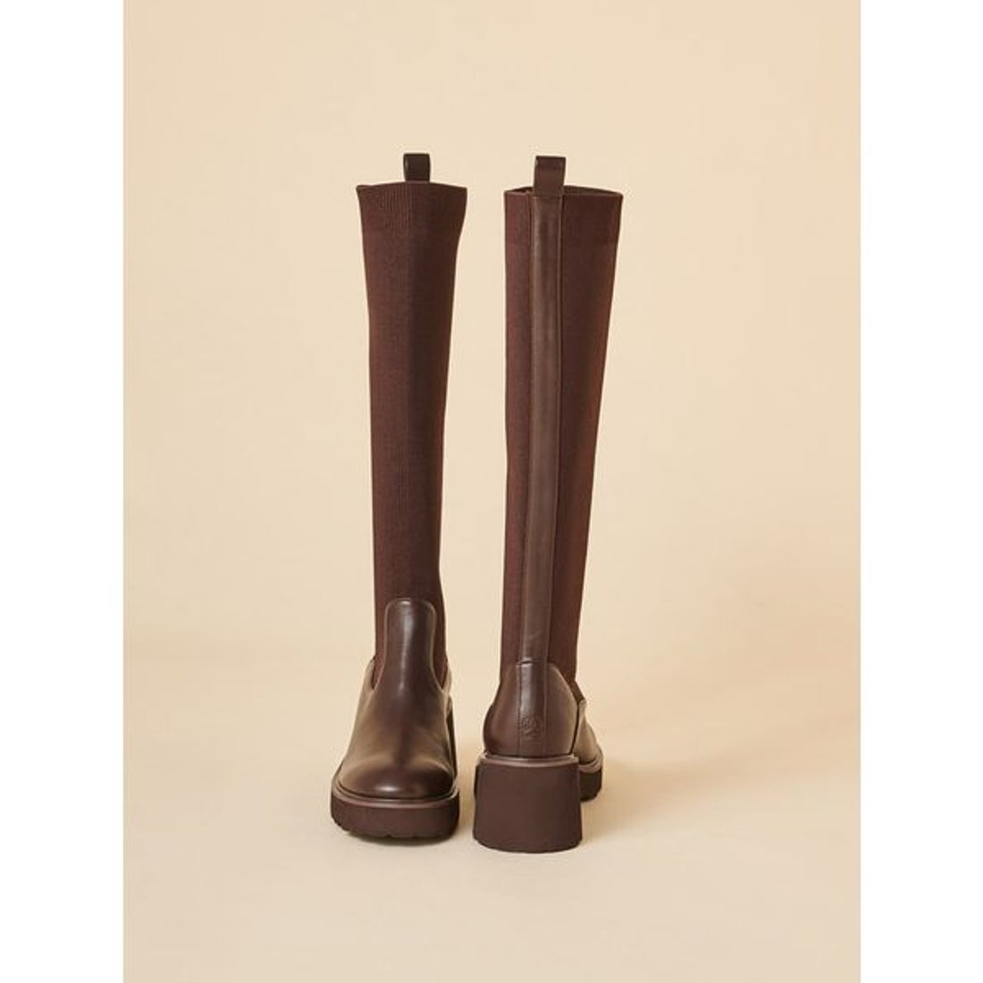 スナイデル SNIDEL ロングニットブーツ （BLK） -ファッション通販