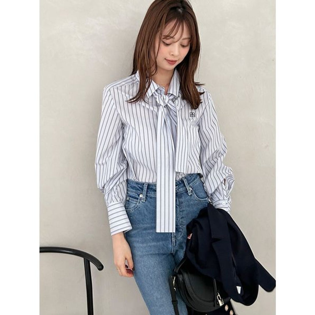 スナイデル SNIDEL ボウタイシャツ （SAX） - ファッション通販 d fashion