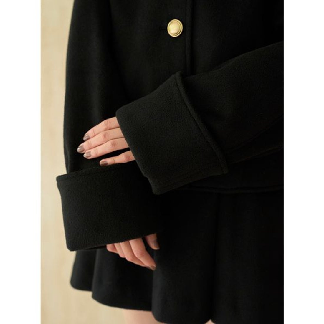 スナイデル SNIDEL ステンカラーメタルボタンジャケット （GRY