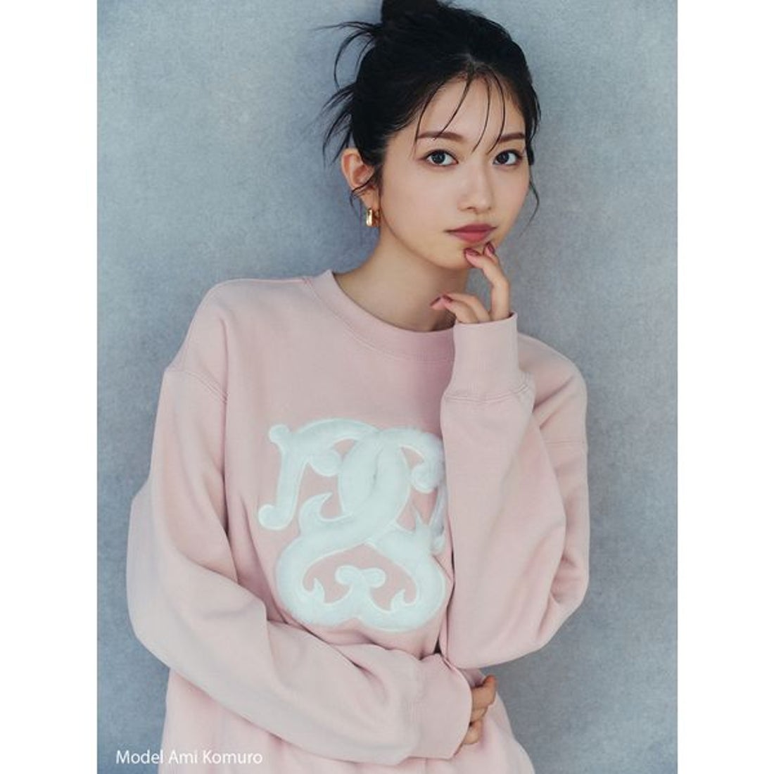 スナイデル SNIDEL 【WEB限定】ボアロゴスウェット （LPNK） -靴