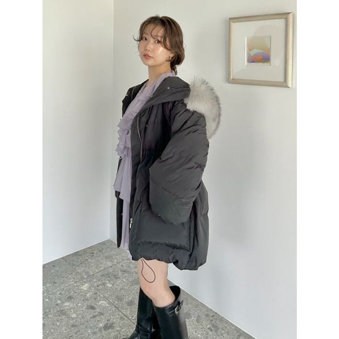 スナイデル SNIDEL 【WEB限定カラーあり】西川フードファーミドル