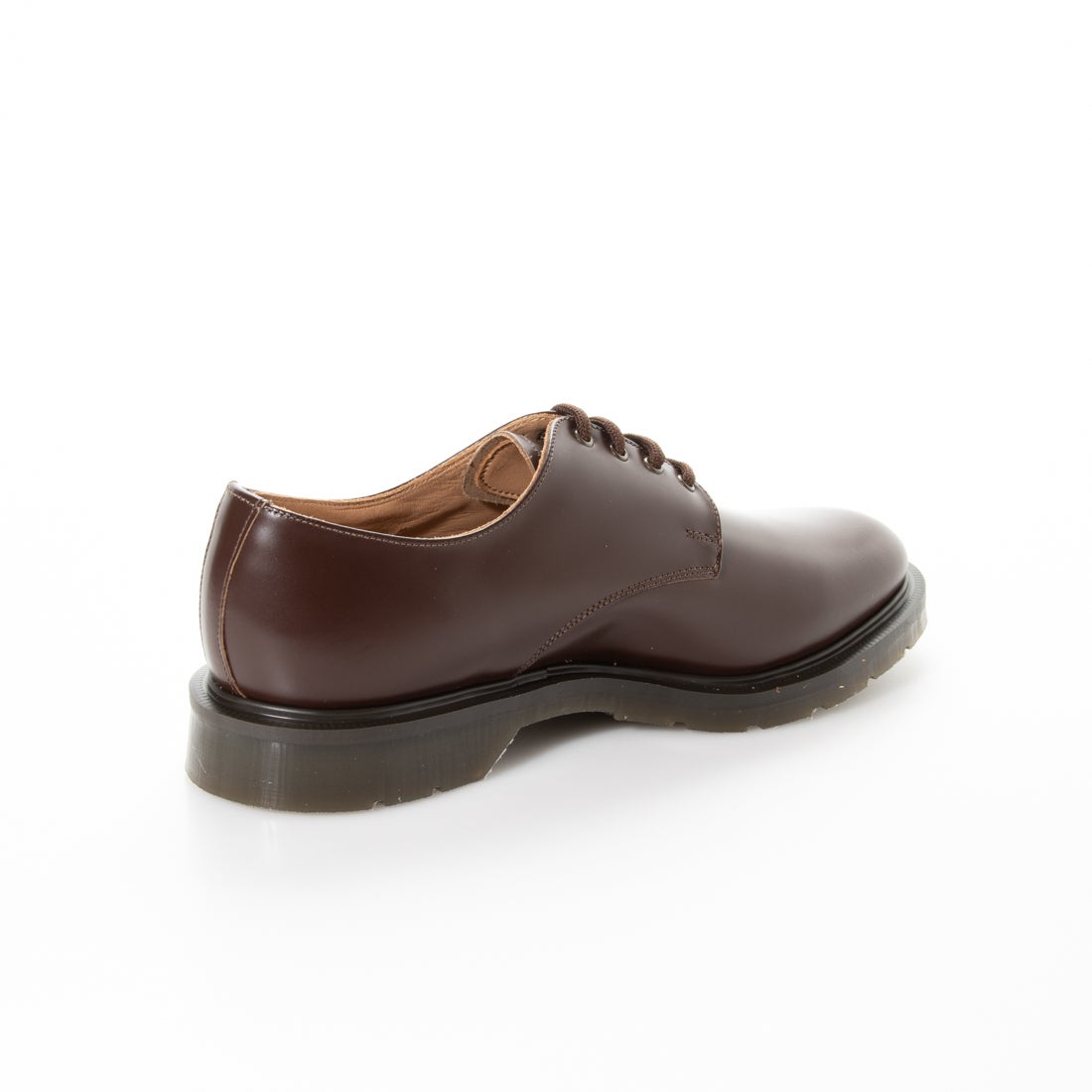 ソロヴェアー SOLOVAIR プレーントゥレザーシューズ 4eye-br （BROWN