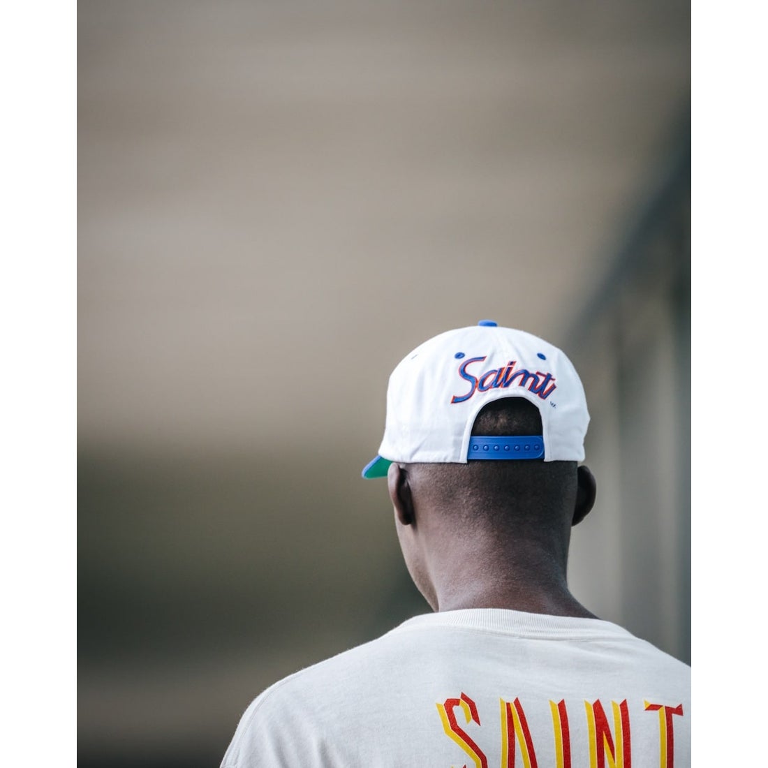 SAINT Mxxxxxx SAINT Cap White / Blue _ FASCINATE Osaka Japan