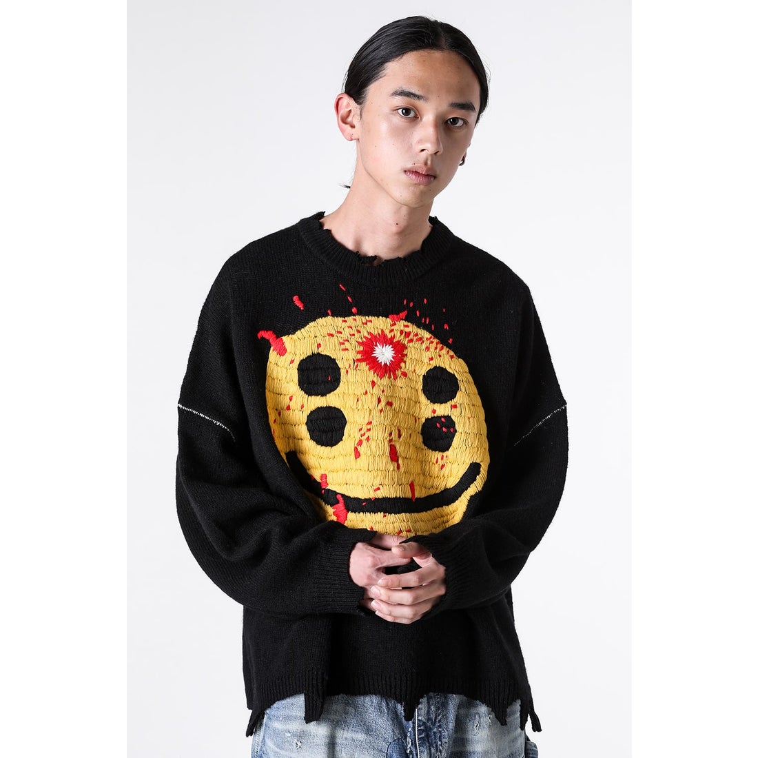 CACTUS PLANT FLEA MARKET x SAINT Mxxxxxx SMILE Knit 通販 大阪/京都