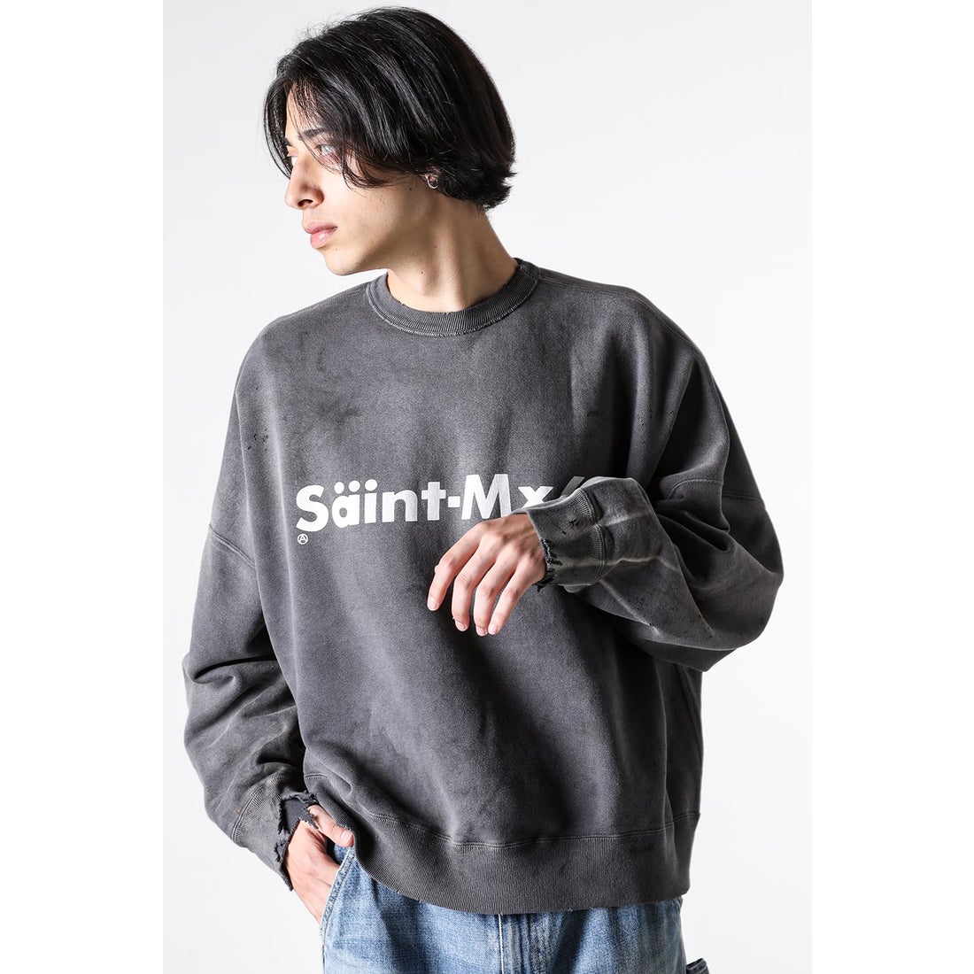 セントマイケル SAINT Mxxxxxx CHAOS Sweat shirt （Black） 通販 大阪