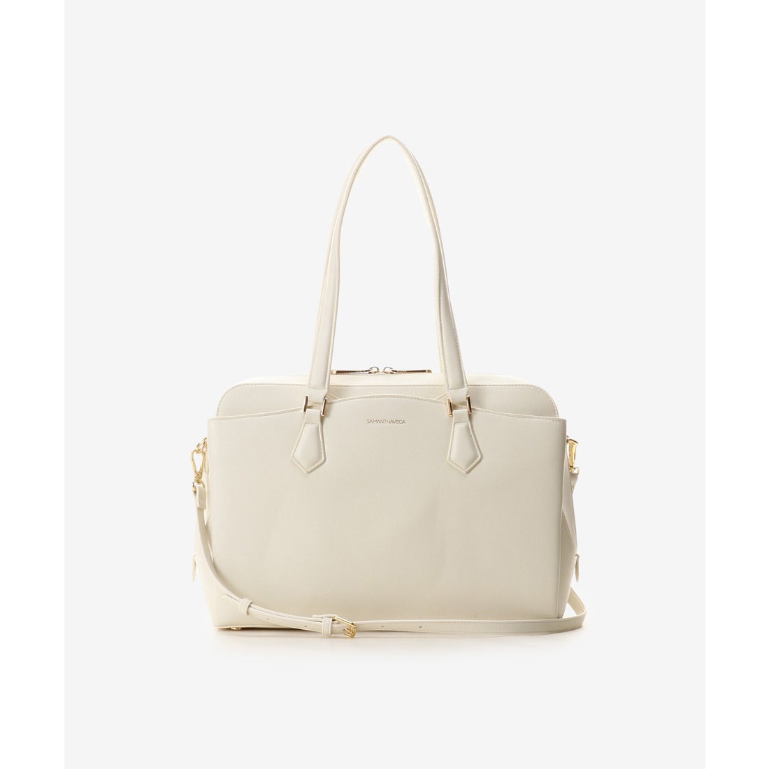 サマンサベガ SAMANTHAVEGA パソコンケース付きファスナーA4トート