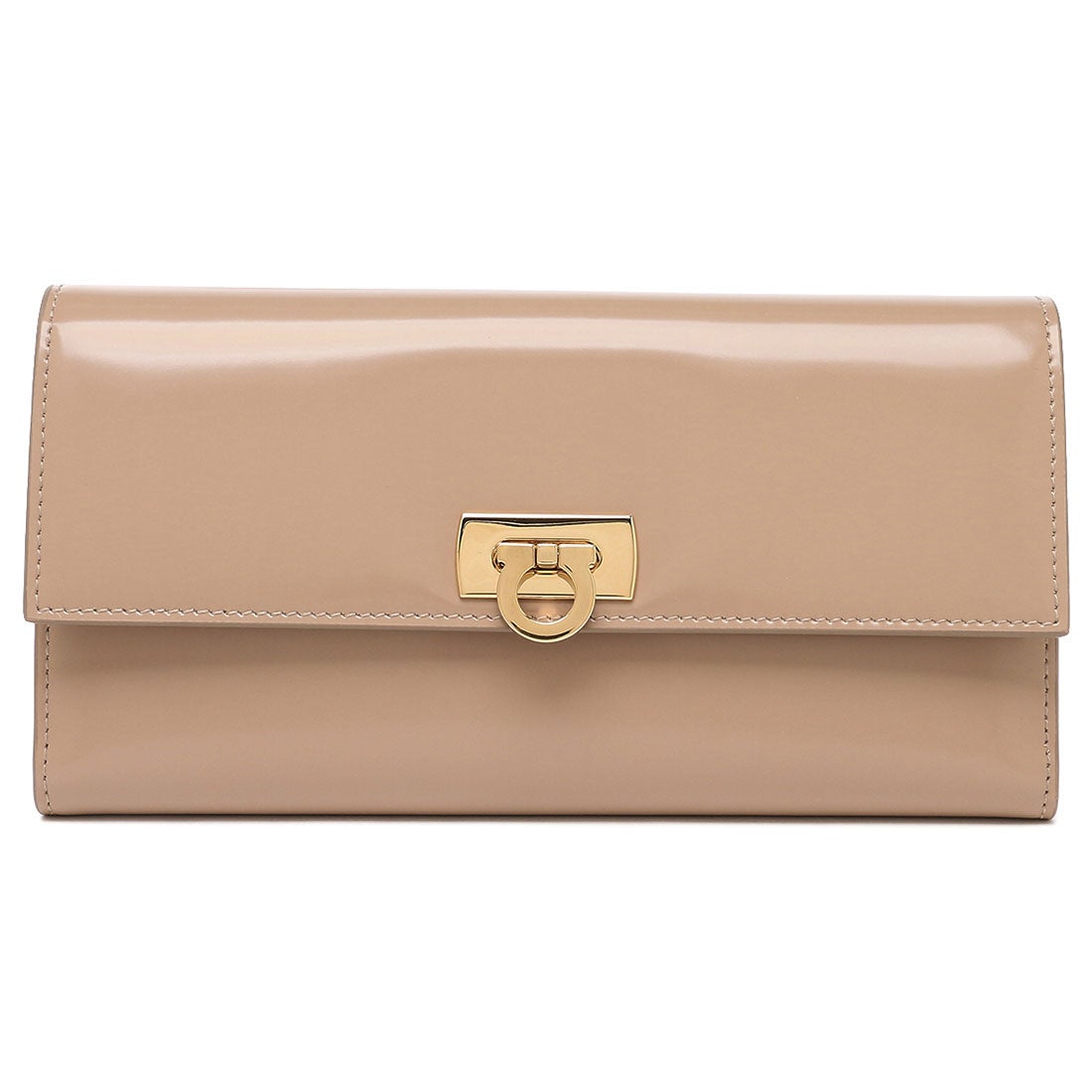 Salvatore Ferragamo フェラガモ FERRAGAMO 長財布 ワンダ ベージュ