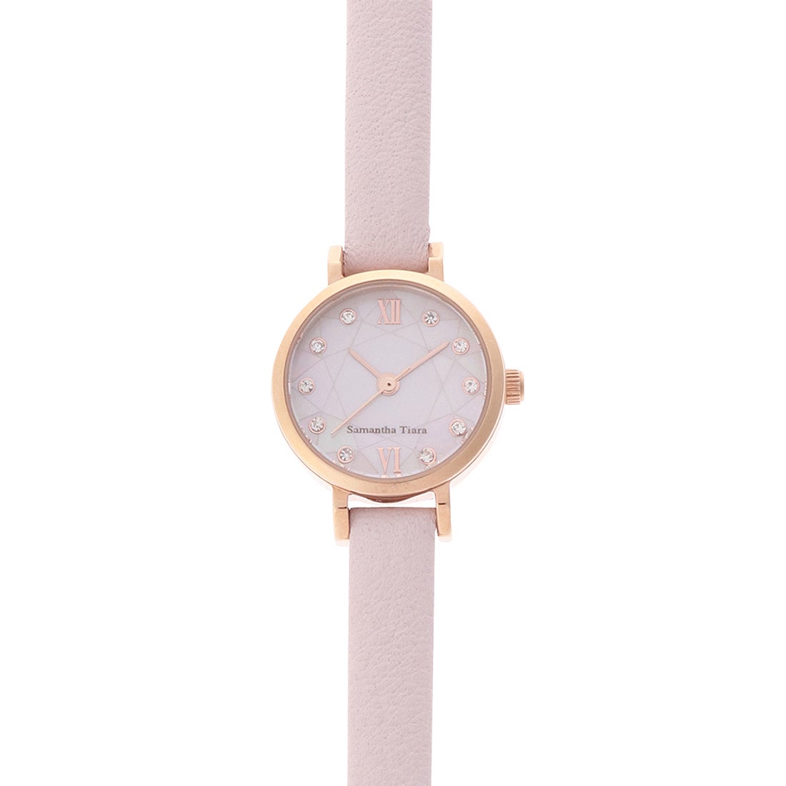 Samantha Tiara サマンサティアラ モザイクシェルウォッチ ステンレス