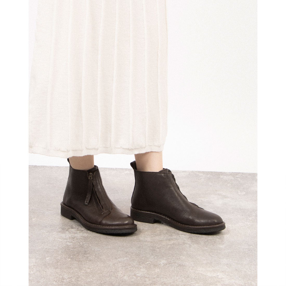 SAYA サヤ Saya プラット製法ブーツ （ブラック） -【公式】ラボ