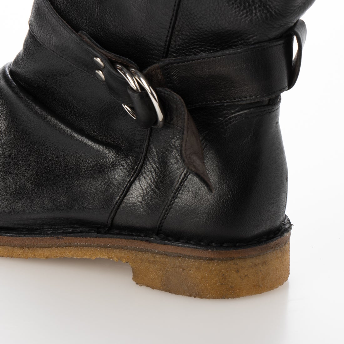 SAYA ソフトレザーエンジニアブーツ(ブラック) -【公式】ラボ・キゴシ