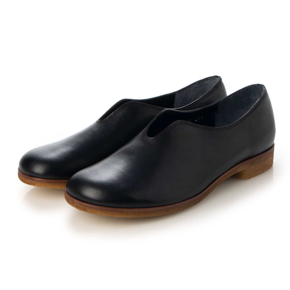 SAYA 【本革】スリッポンシューズ(ブラック) -【公式】ラボ・キゴシ