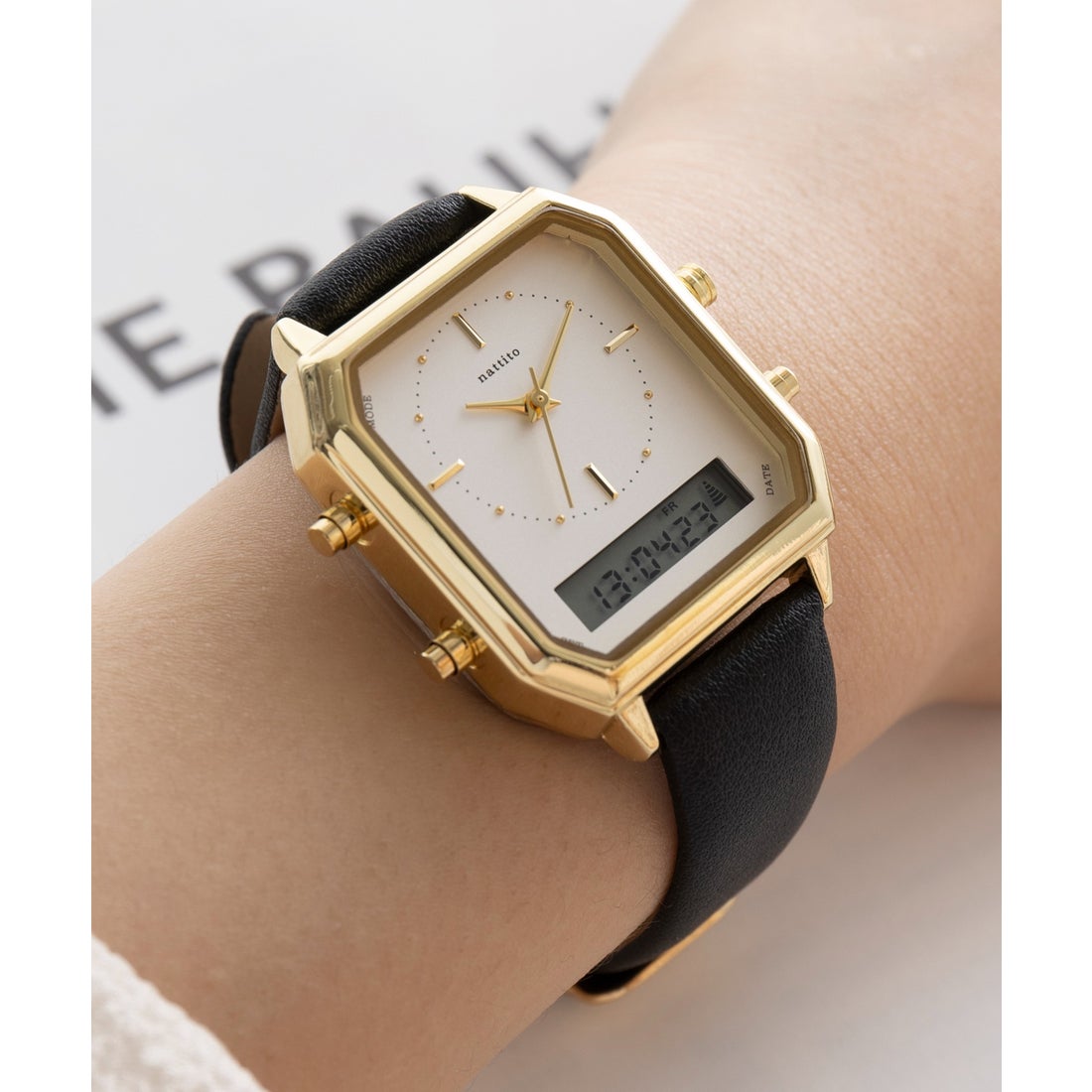 セットアップセブン SETUP7 デジタルウォッチ YM127 FW （ブラック