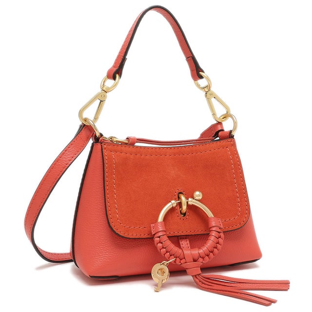 シーバイクロエ See By Chloe ショルダーバッグ ジョアン オレンジ