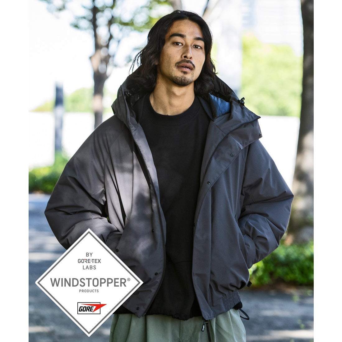 プラスフェニックス +phenix BOMBER DOWN JACKET ボマー ダウン