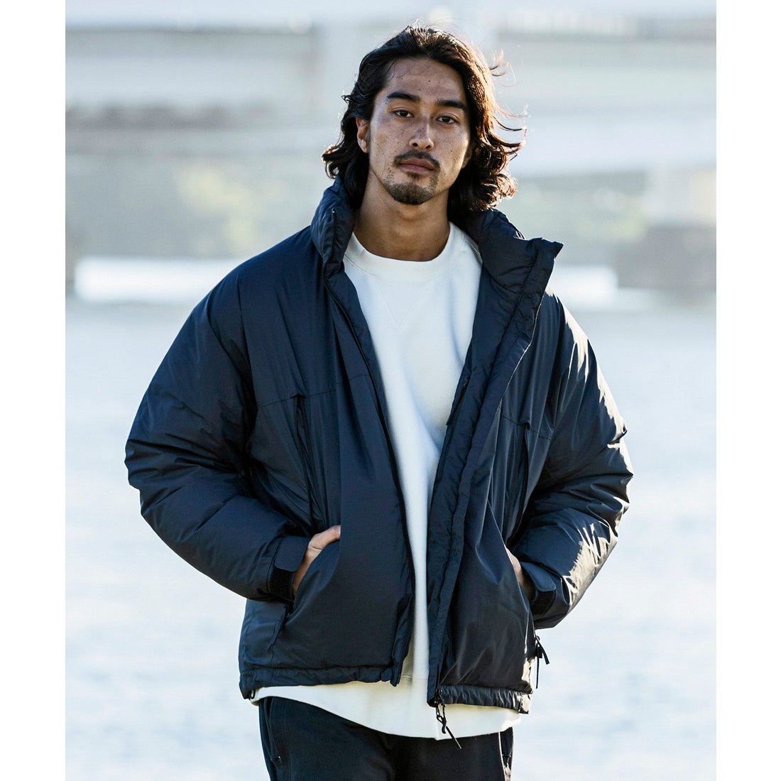 プラスフェニックス +phenix L-7 DOWN JACKET L-7 ダウンジャケット