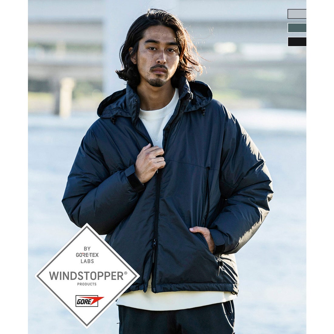 プラスフェニックス +phenix L-7 DOWN JACKET L-7 ダウンジャケット