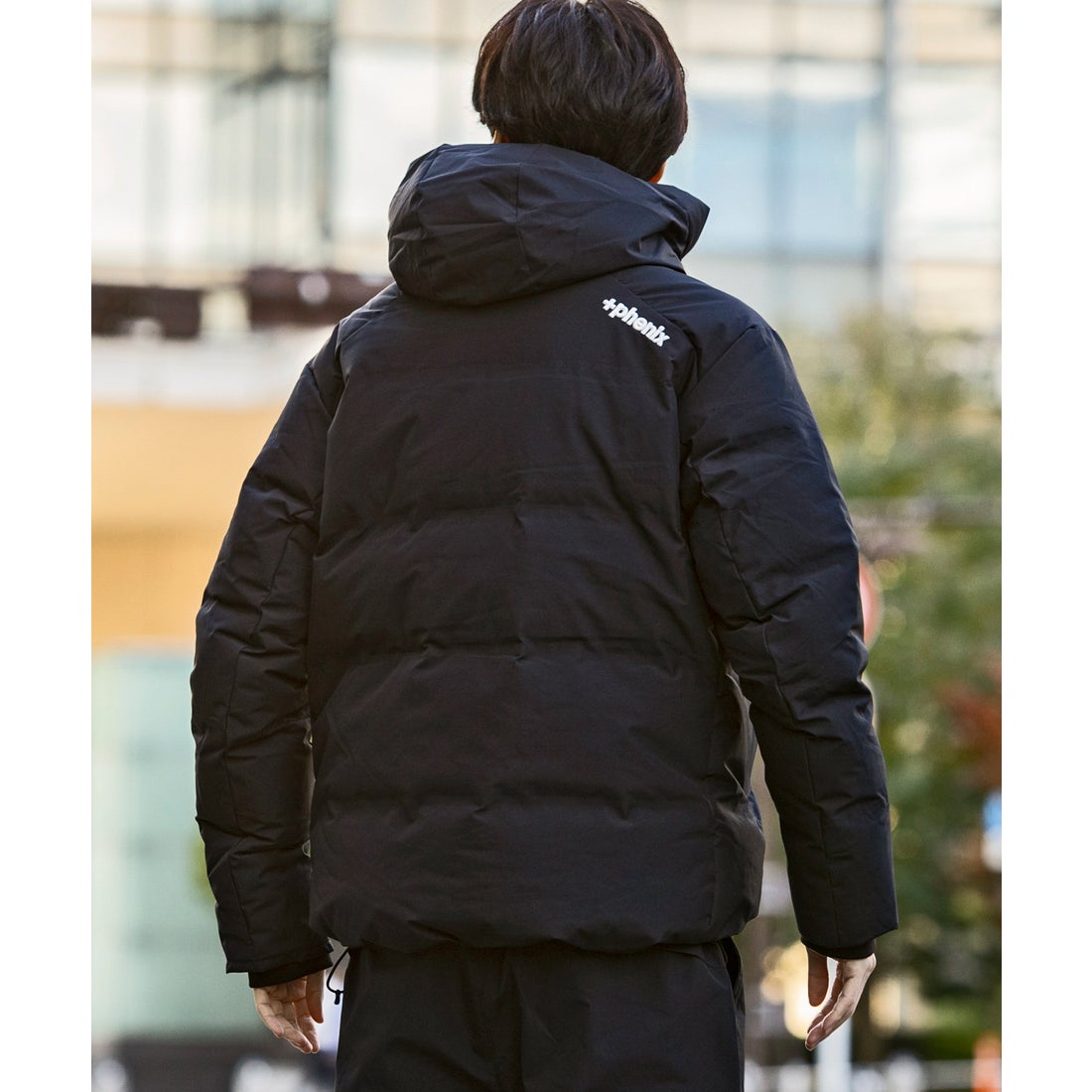 プラスフェニックス +phenix FUSED QUILTING DOWN JACKET ヒューズド