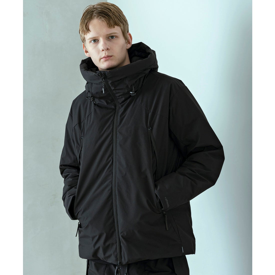 プラスフェニックス +phenix 【WEB・直営店限定】HYBRID DOWNJACKET