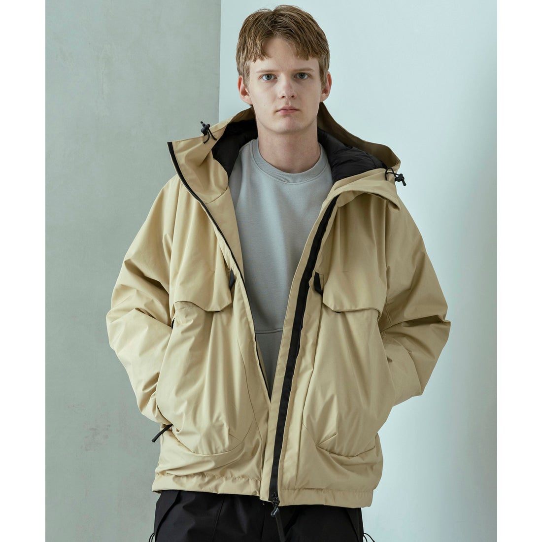 プラスフェニックス +phenix FISHERMANS DOWN JACKET フィッシャーマン