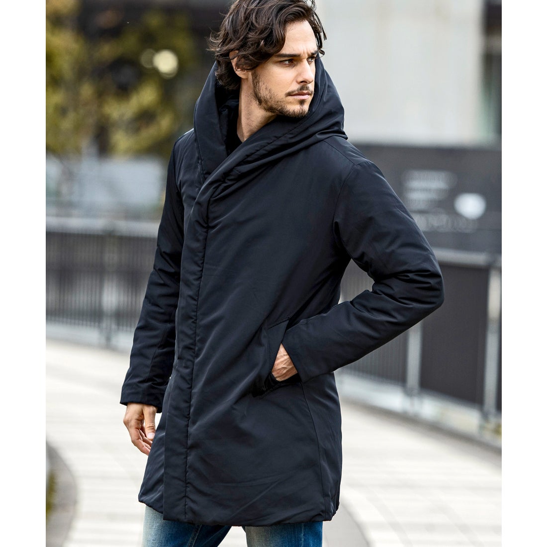 AKM Contemporary ダウンラップコート - ファッション通販 d fashion