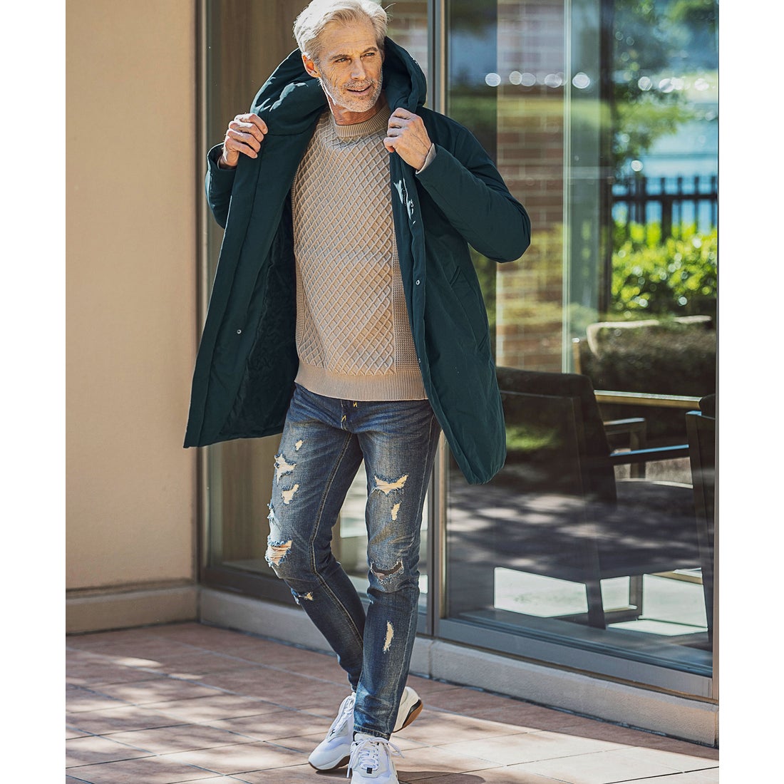 AKM Contemporary ダウンラップコート - ファッション通販 MAGASEEK