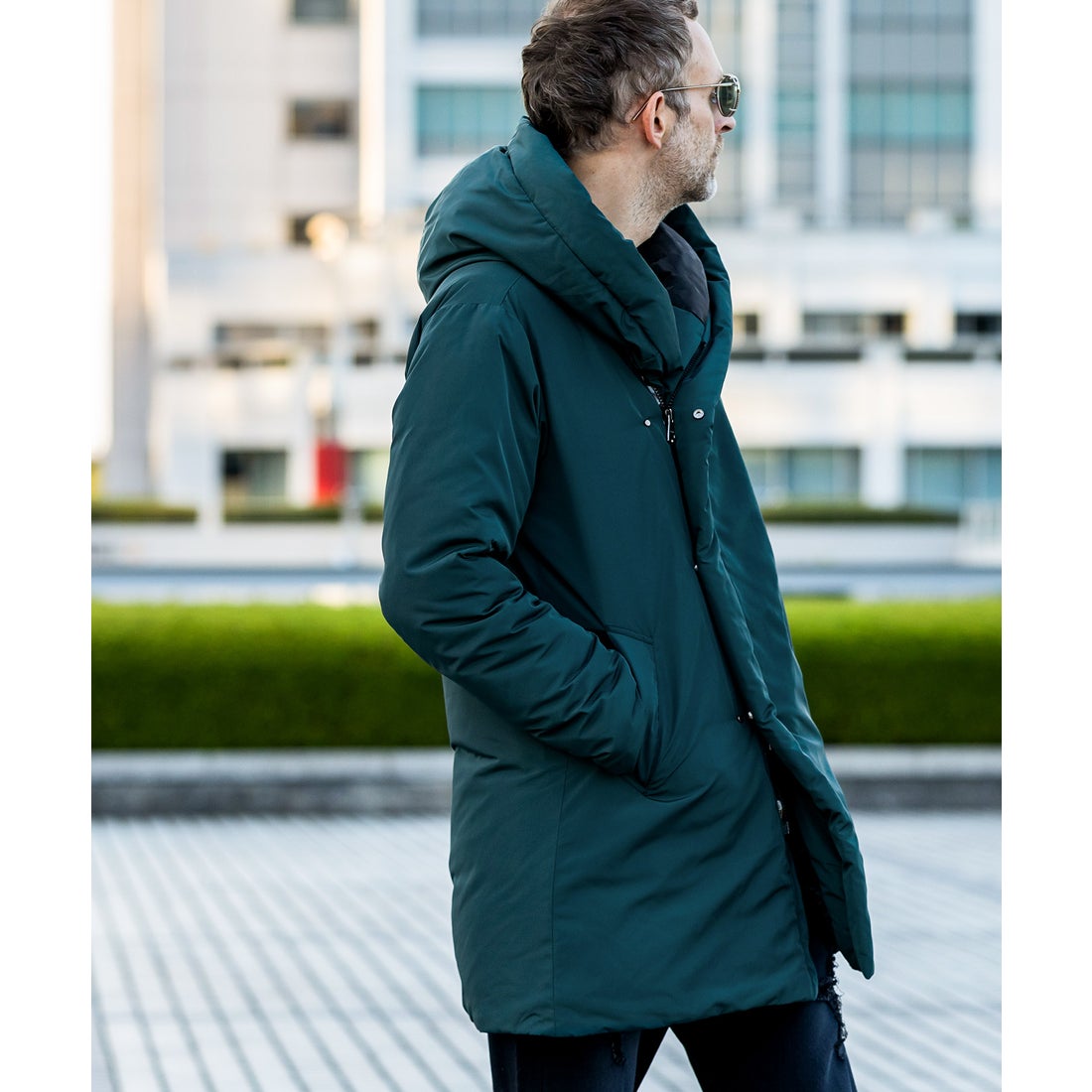 AKM Contemporary ダウンラップコート - ファッション通販 MAGASEEK